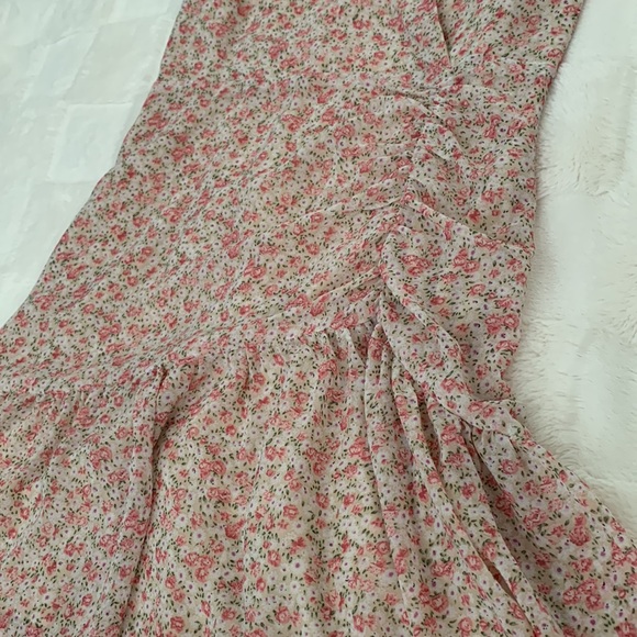 Pink Floral Dress - Picture 2 of 4